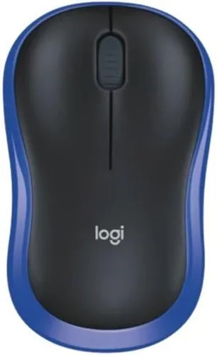 Vista 3 de Logitech Ratón inalámbrico M185, 2.4 GHz con mini receptor USB, duración de la batería de 12 meses, seguimiento óptico de 1000 DPI, PC/Mac Rojo