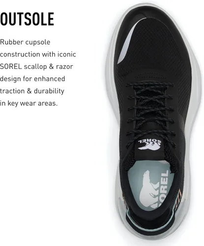 Vista 4 de Sorel Zapatos de encaje Explorer Blitz Leisure para mujer