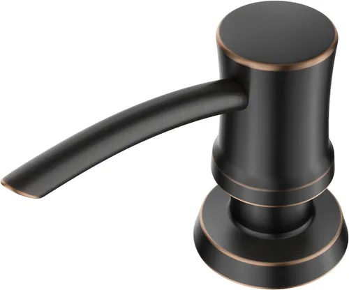 Vista 19 de Dispensador de jabón y loción de cocina Kraus en acero inoxidable libre de manchas, KSD-54SFS Acero inoxidable sin manchas.