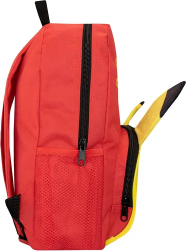 Vista 3 de Pokemon Mochila infantil Red Pikachu Rojo Mochilas tradicionales