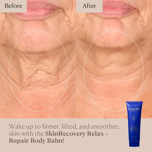 Vista 11 de Nakery Beauty SkinRecovery Relax + Repair - Bálsamo corporal, loción para dormir de melatonina de magnesio con retinol + SepiLift, crema reafirmante
