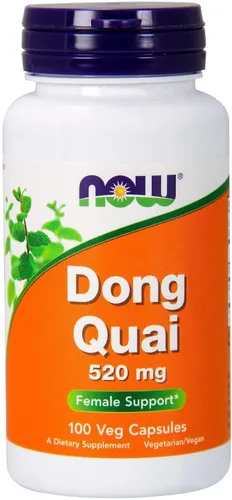 Vista 9 de NOW Supplements, Dong Quai (Angelica sinensis) 520 mg, Apoyo Femenino*, 100 Cápsulas Vegetales