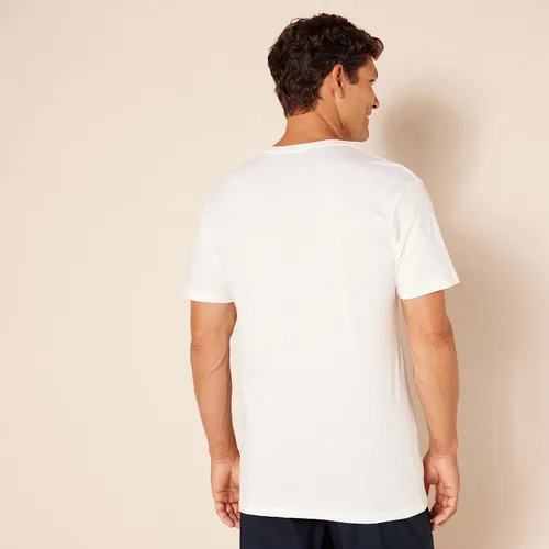 Vista 3 de Tienda Essentials Camiseta con cuello en V para hombre, paquete de 6