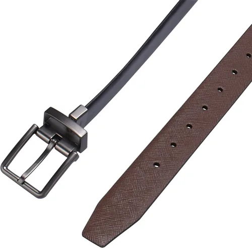 Vista 5 de Calvin Klein Cinturón de cuero suave reversible para hombre