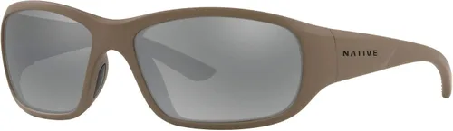 Vista 2 de Native Eyewear Gafas de sol rectangulares con ajuste de puente bajo para hombre