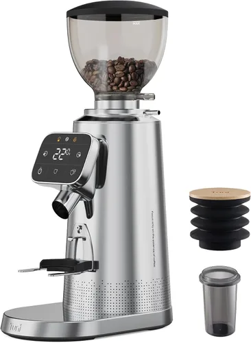 Vista 10 de Tuni G3 Commercial - Molinillo de café de rebabas planas de 2.520 in Marfil