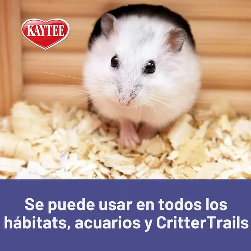 Vista 4 de Kaytee Aspen - Ropa de cama para mascotas para conejillos de indias, conejos, hámsters, jerbos y chinchillas, 19.7 litros