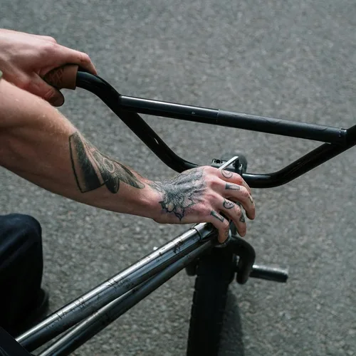 Vista 6 de Juego de llaves Allen de cabeza plana de 8 piezas de 0.059 in - 0.236 in para reparación de bicicletas