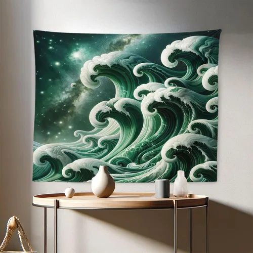 Vista 253 de Ambesonne Tapiz de arte afro, hombre negro fuerte con una corona de trazos impresión de pintura moderna, decoración de tela para colgar en la pared