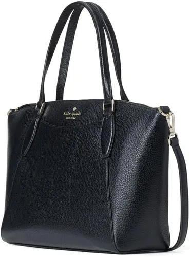 Vista 6 de Kate Spade Monica - Bolso cruzado convertible de cuero guijarro