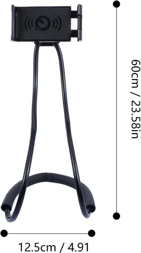 Vista 2 de Hemobllo Soporte para teléfono móvil - Soporte para teléfono celular Lazy Soporte para teléfono celular Soporte universal para teléfono