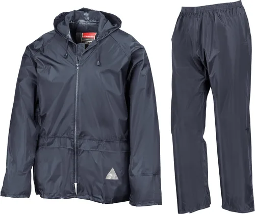 Vista 4 de Result Traje para lluvia impermeable peso pesado para hombre (traje de campera y pantalón)