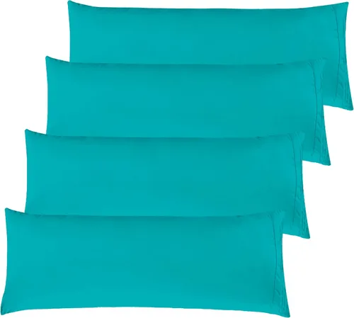 Vista 67 de Elegant Comfort Fundas de almohada sólidas de microfibra de alta calidad hotelera, tejido suave, resistente a las arrugas y a las manchas, fácil