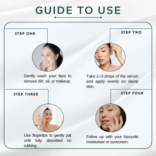 Vista 7 de Suero facial Brightening & Glow con alfa arbutina al 2% + ácido hialurónico 10% – Reduce las manchas oscuras y líneas finas, suero de hidratación