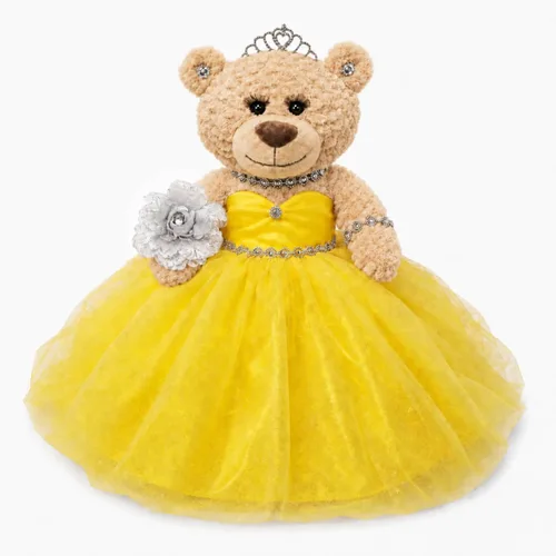 Vista 10 de KINNEX COLLECTIONS SINCE 1997 20" Sweet 16 Last Doll Teddy Bear con vestido (pieza central) ~ ARC16832A-4 (azul bebé)