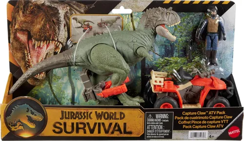 Vista 6 de Mattel Jurassic World Capture Claw ATV Storytelling Pack