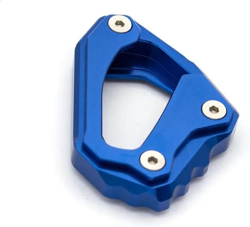 Vista 30 de Krace Soporte lateral para motocicleta, placa de ampliación de pie lateral, almohadilla de extensión para Yamaha YZF R1 2009-2016