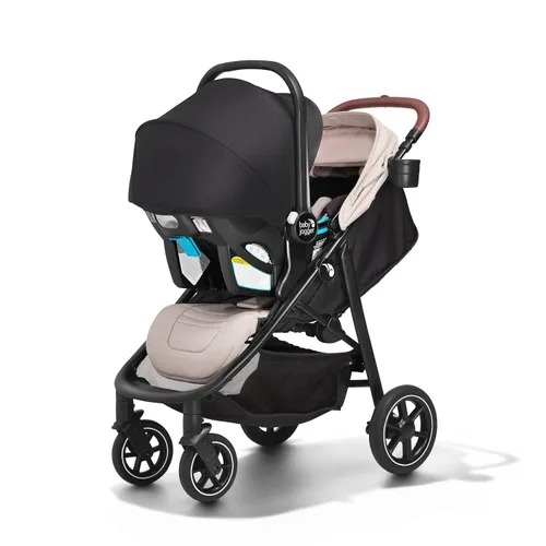 Vista 21 de Baby Jogger Maxi COSI, Be Safe, Adaptador de asiento de coche Cybex Compatible con cochecito doble City Mini 2, cochecito doble City Mini GT2
