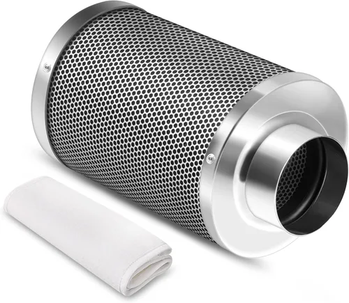 Vista 3 de iPower Ventilador de conducto de refuerzo en línea de 4 pulgadas, ventilador de ventilación de escape HVAC con bajo ruido para baños, cocinas