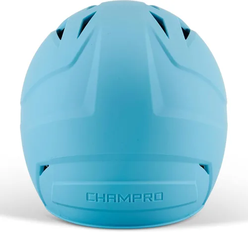Vista 4 de Casco de Bateo HX de Champro Azul Carolina