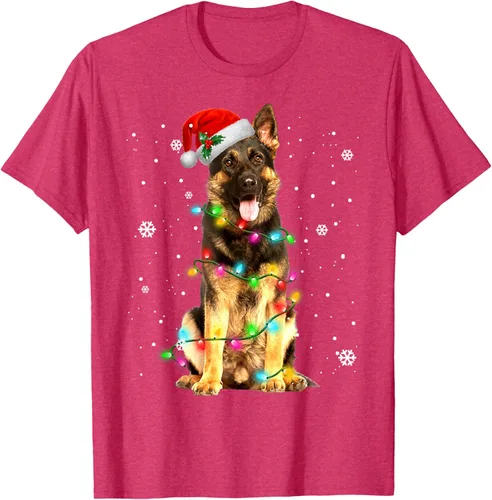 Vista 24 de Suéter de Navidad para perros de pastor alemán, suéter de Navidad para regalos de perros, Negro, S