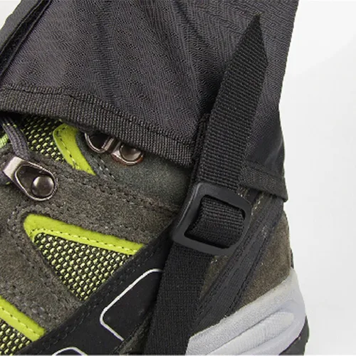 Vista 4 de Polainas impermeables para las piernas, polainas para botas de nieve, leggings de seguridad de protección de serpientes para senderismo, campamento