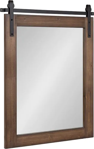 Vista 12 de Kate and Laurel Cates Farmhouse Wall Mirror