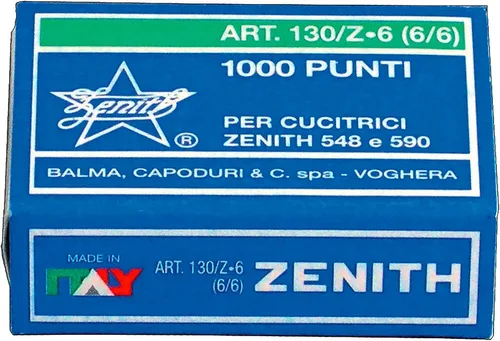 Vista 3 de Zenith - SCATOLA 1000 PUNTI Zenith 130/Z6 (6/6) en A