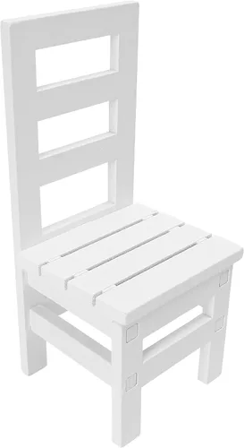 Vista 9 de Marsrut - Muebles de madera para casa de muñecas a escala 1/6, muebles cuadrados de madera de 12 pulgadas, modelo de juguete para decoración