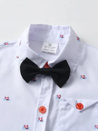 Vista 15 de Conjunto de traje de caballero para bebé niño