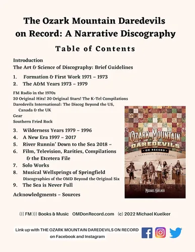Vista 2 de The Ozark Mountain Daredevils on Record A Narrative Discography