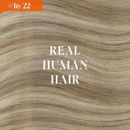 Vista 9 de Sunny - Extensiones de cabello humano real, con cable/hilo y clips ajustables, aplicación invisible, 2.82 onzas, 12 pulgadas, color rubio cenizo