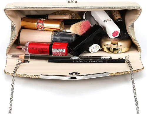 Vista 8 de Bolso de mano para mujer con cadena desmontable