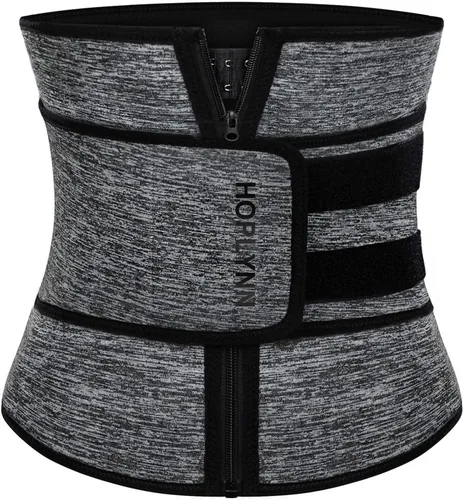 Vista 7 de HOPLYNN Corsé de Neopreno para Entrenamiento de Cintura con Sudoración, Moldeador Recortador, Cinturón para Mujeres Negro