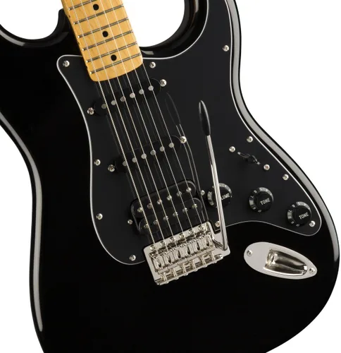 Vista 6 de Squier Classic Vibe 70s Stratocaster Guitarra eléctrica, con garantía de 2 años, negra, diapasón de madera de arce