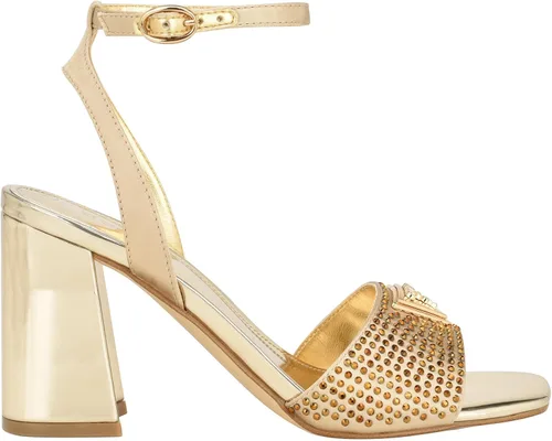 Vista 5 de GUESS Sandalia de tacón Gelya para mujer