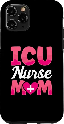 Vista 27 de iPhone 16 Icu Nurse Mom Nursing Ice Hospital Intensive Care Mother Case
