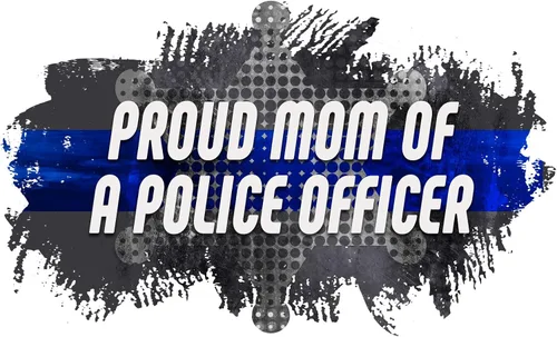 Vista 2 de Makoroni – Taza de café con diseño de la mamá de un oficial de policía policía de policía – 11 oz