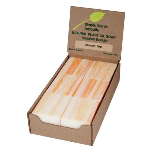 Vista 16 de Simple Scents Australia Barras de jabón natural aromáticas de almendras (12 barras), 3.5 onzas, barras de jabón hidratantes francesas de triple