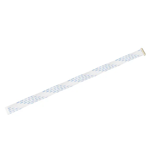 Vista 9 de uxcell Cable plano flexible, 30 pines de 0.020 in de paso de 3.937 in, FPC FFC, cable de cinta flexible para TV LCD, audio para automóvil
