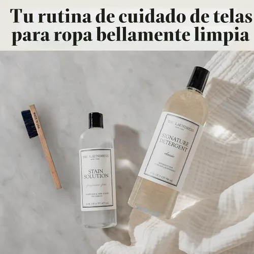 Vista 6 de The Laundress Cepillo para manchas de lavandería, cerdas suaves de crin