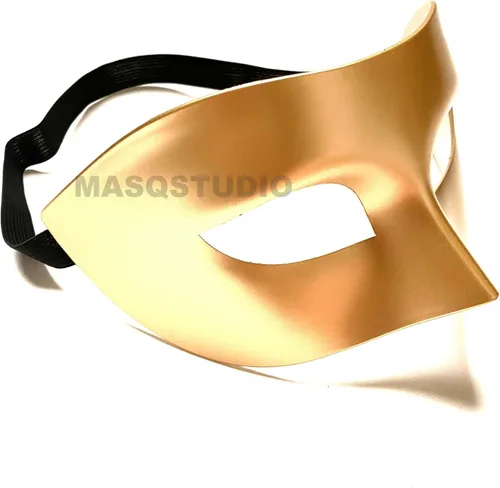 Vista 4 de MASQSTUDIO Máscara de baile burlesque para hombre, baile de graduación, fiesta de cumpleaños, corbata negra, disfraz de Halloween