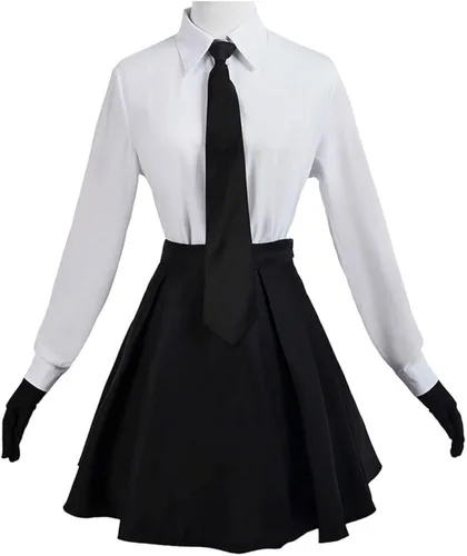 Vista 2 de Akiko Yosano - Disfraz de anime, uniforme completo para Halloween