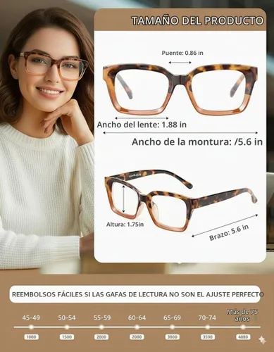 Vista 2 de JOLISU - Paquete de 5 lentes de lectura para mujeres, lentes de computadora con bloqueo de luz azul, bisagra de resorte Varios