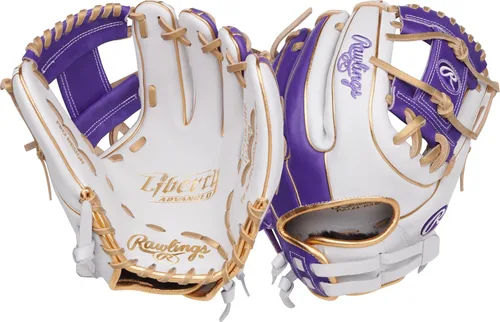 Vista 26 de Rawlings Guantes de sóftbol Liberty Advanced Color Series Fastpitch Tamaños 11.75 a 13 pulgadas Múltiples estilos