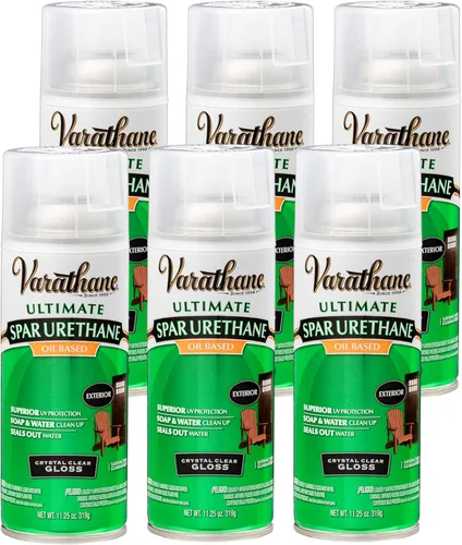 Vista 4 de Varathane - Capa de uretano Ultimate para exteriores a base de aceite, satinado, 11.25 onzas líquidas, paquete de 6