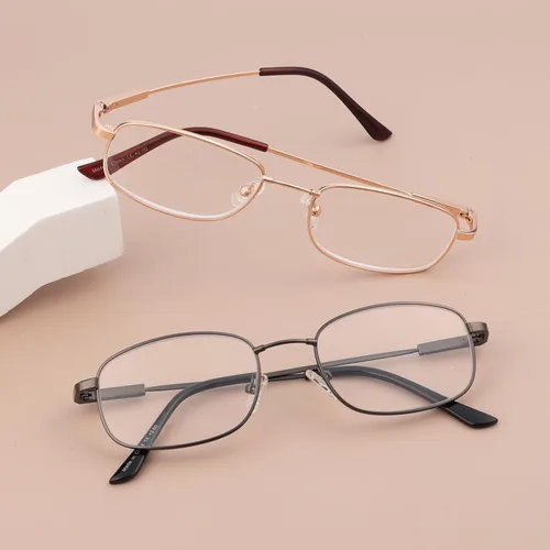 Vista 6 de Eyekepper Lentes de lectura progresivos con protección UV, 3 niveles, multienfoque, para hombres y mujeres, marco de memoria flexible (negro, +1.00)