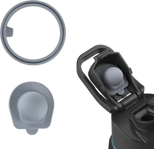 Vista 12 de WaterH BOOST - Rastreador inteligente de botellas de agua con recordatorio Negro