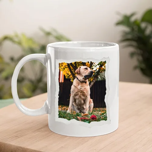 Vista 4 de Personalized Dog Dad Name Mug, Dog Lover Tea Cup Gift, Dog Father's Coffee Mug, Dog Daddy Gifts For Dog Lover, Custom Dog Dad Mug With Photo, Dog