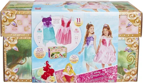 Vista 7 de Disney Princess Ariel & Aurora Baúl de Disfraces para Juegos de Simulación